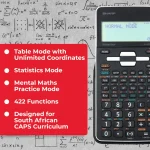 Sharp EL535 Scientific Calculator - 422 Functions - White - Image 8
