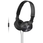 Sony MDR-ZX310AP (Black) Folding Aux Headphones with Mic - Image 9