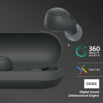 Sony WF-C700N (Black) True Wireless Earbuds - Image 3