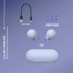 Sony WF-C700N (Violet) True Wireless Earbuds - Image 2