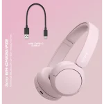 Sony WH-CH520 (Pink) Bluetooth On-Ear Headphones - Image 13