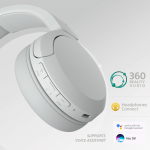 Sony WH-CH520 (White) Bluetooth On-Ear Headphones - Image 2