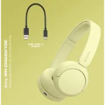 Sony WH-CH520 (Yellow) Bluetooth On-Ear Headphones - Image 13