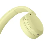 Sony WH-CH520 (Yellow) Bluetooth On-Ear Headphones - Image 3