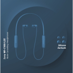 Sony WI-C100 (Blue) Wireless Earphones - Image 2