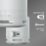Sony XB100 Portable Bluetooth Speak - Light Grey - Image 3