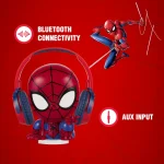 Spider-Man Soft Touch Light with Bluetooth Headphone Combo - Image 4