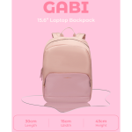 SupaNova Gabi 15.6" Laptop Backpack - Pink - Image 6