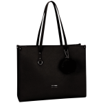 Supanova Pompom Ladies Laptop Bag - Black - Image 3