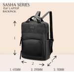 SupaNova Sasha 15.6" Laptop Bag - Black - Image 5