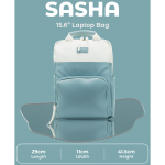 SupaNova Sasha 15.6" Laptop Bag - Blue - Image 6