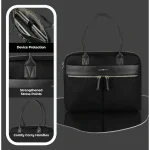 SupaNova Sienna 14.1' Ladies Laptop Bag - Black - Image 5