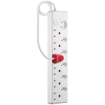 Switched 12-Way High Surge Multiplug 0.5m - White - Image 2