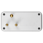 SWITCHED 2 Way Adaptor - White - Image 3