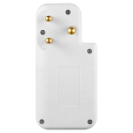 Switched 3-Way Medium Surge Adaptor with Type-C + USB - White - Image 3