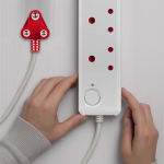 Switched 3-Way Medium Surge-Protected Multiplug with 1x Type-C + 3.4a USB Ports - 0.5m - White - Image 7