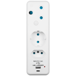 Switched 3-Way Schuko Adaptor with Type C + USB - Image 3