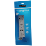 Switched 3-Way Schuko Adaptor with Type C + USB - Image 5
