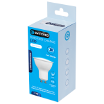 Switched 3w GU10 Rechargeable Fast-Charge LED - CW - Image 4