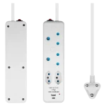 Switched 4-Way Extension Lead with 1x Type-C + 1x USB - 2m - Image 3