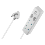 Switched 4-Way Extension Lead with 1x Type-C + 1x USB - 4m - Image 2