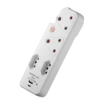 Switched 4-Way Medium Surge Adaptor with Type-C + USB - Image 5