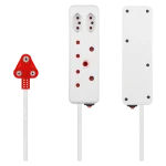 Switched 4-Way Medium Surge Extension Lead 5m - Image 2