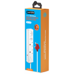 Switched 4-Way Medium Surge-Protected Multiplug 0.5m Cord - White - Image 5