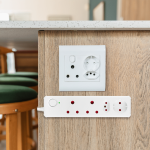 Switched 4-Way Medium Surge-Protected Multiplug 0.5m Cord - White - Image 7