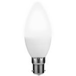 Switched 5w Candle LED Light Bulb B22 - Cool White - Image 3