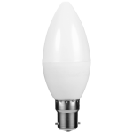 SWITCHED 5W Candle LED Light Bulb B22 - Warm White - Image 2