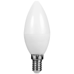Switched 5w Candle LED Light Bulb E14 - Warm White