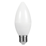 Switched 5w Candle LED Light Bulb E27 - Cool White - Image 2