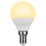 Switched 5w Golfball LED Light Bulb E14 - Warm White - Image 2
