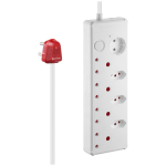 SWITCHED 8-way High Surge Multiplug 0.5m - Image 2