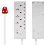 SWITCHED 8-way High Surge Multiplug 0.5m - Image 4