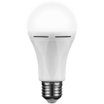 Switched 9w A60 Rechargeable Fast Charge E27 LED CW - Image 3