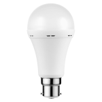 Switched 9w A60 Rechargeable LED Light Bulb - B22 - Cool White