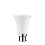 Switched 9w A60 Rechargeable LED Light Bulb - B22 - Cool White - Image 4