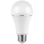 Switched 9w A60 Rechargeable LED Light Bulb E27 - Cool White