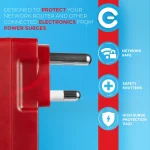 Switched High Surge 2-Way Network Router Safe Adaptor - Image 10
