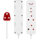 Switched High Surge 4-Way Multiplug 0.5m 1140J - Image 4
