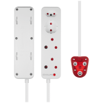 Switched High Surge 4-Way Multiplug 5m 1140J - Image 2