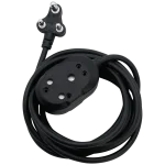 SWITCHED LIGHT DUTY Back-to-Back (BTB) EXTENSION LEADS 20M - BK