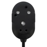 SWITCHED LIGHT DUTY Back-to-Back (BTB) EXTENSION LEADS 20M - BK - Image 2