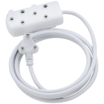 Switched Light-Duty Side-by-Side (SBS) Extension Leads 10m - WT - Image 3