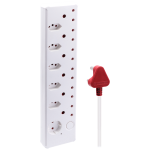 Switched Medium Surge 12-Way Multiplug 0.5m