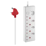 Switched Medium Surge 8-Way Multiplug 0.5m - Image 3
