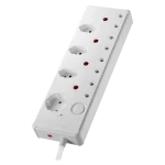 Switched Medium Surge 8-Way Multiplug 0.5m - Image 5