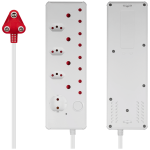 Switched Medium Surge 8-Way Multiplug 0.5m - Image 6